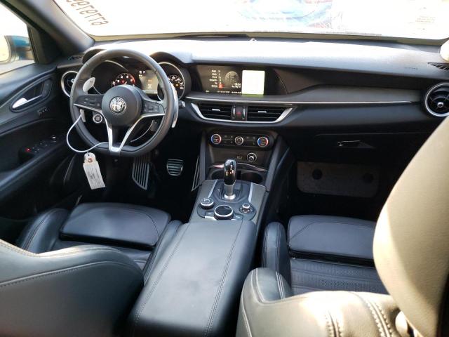 ZASFAKNN1J7B96733 - 2018 ALFA ROMEO STELVIO TI SPORT BLUE photo 8