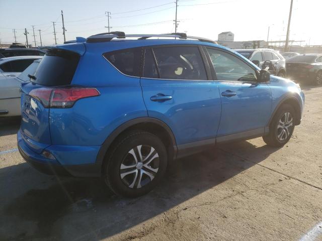 JTMZFREV3JJ728079 - 2018 TOYOTA RAV4 LE BLUE photo 3