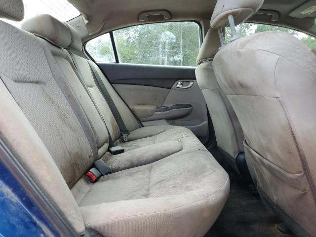 19XFB2F83EE062312 - 2014 HONDA CIVIC EX BLUE photo 10