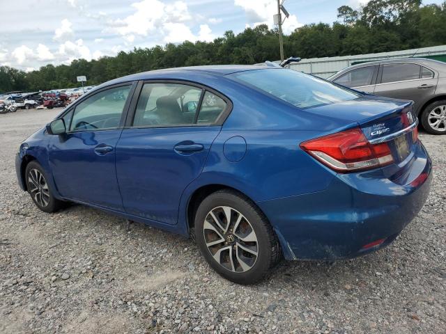 19XFB2F83EE062312 - 2014 HONDA CIVIC EX BLUE photo 2