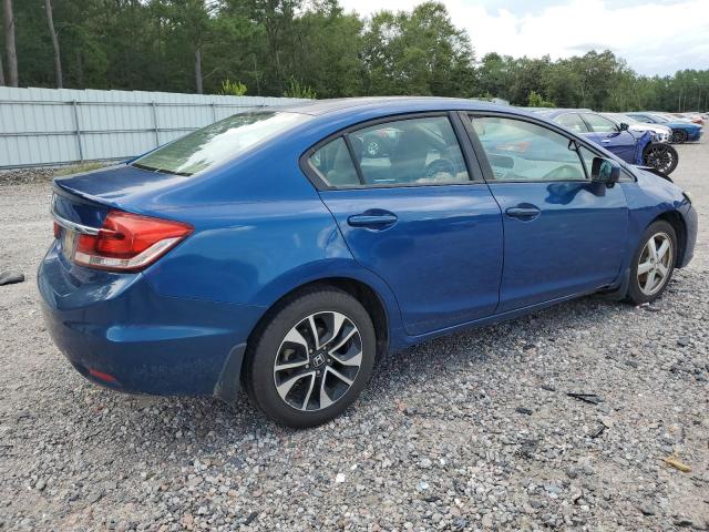 19XFB2F83EE062312 - 2014 HONDA CIVIC EX BLUE photo 3
