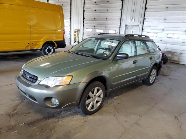 4S4BP61C677312479 - 2007 SUBARU LEGACY OUTBACK 2.5I GREEN photo 1