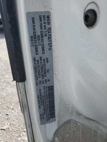 ZFBHRFAB6L6P15705 - 2020 RAM PROMASTER თეთრი ფოტო 12