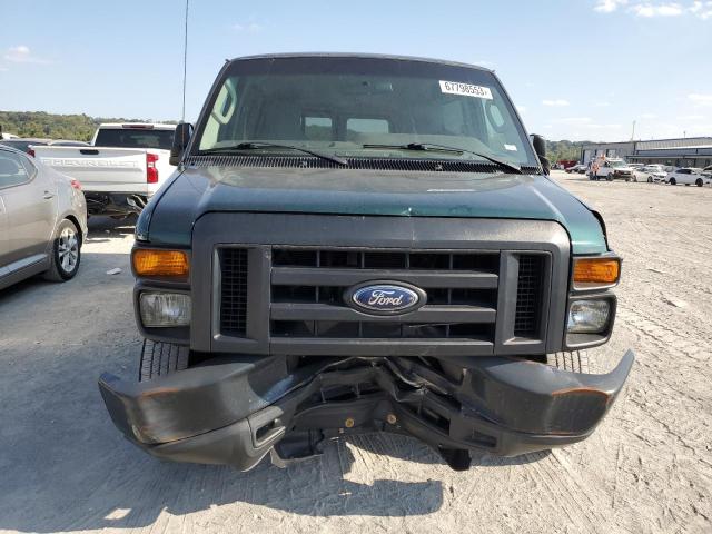 1FMNE11W79DA72217 - 2009 FORD ECONOLINE E150 WAGON GREEN photo 5