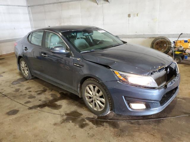 5XXGN4A77FG401037 - 2015 KIA OPTIMA EX BLUE photo 4