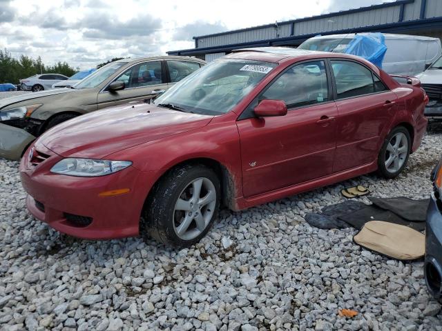 1YVHP80DX55M12267 - 2005 MAZDA 6 S BURGUNDY photo 1