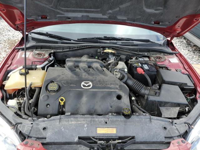 1YVHP80DX55M12267 - 2005 MAZDA 6 S BURGUNDY photo 11