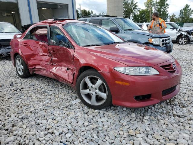 1YVHP80DX55M12267 - 2005 MAZDA 6 S BURGUNDY photo 4