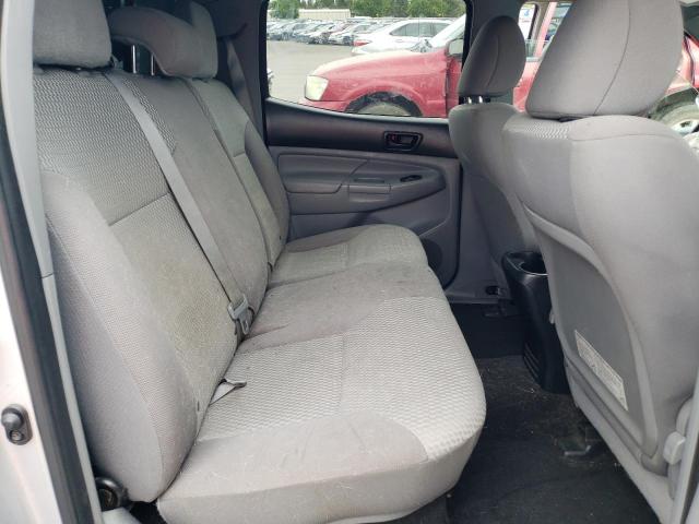 3TMLU4EN7CM101907 - 2012 TOYOTA TACOMA DOUBLE CAB ვერცხლისფერი ფოტო 10