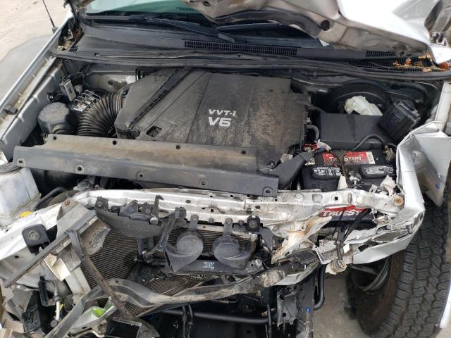 3TMLU4EN7CM101907 - 2012 TOYOTA TACOMA DOUBLE CAB ვერცხლისფერი ფოტო 11