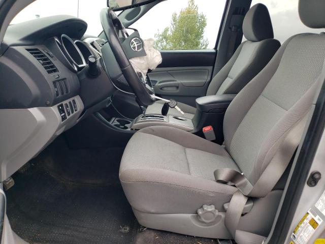 3TMLU4EN7CM101907 - 2012 TOYOTA TACOMA DOUBLE CAB ვერცხლისფერი ფოტო 7