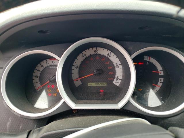 3TMLU4EN7CM101907 - 2012 TOYOTA TACOMA DOUBLE CAB ვერცხლისფერი ფოტო 9