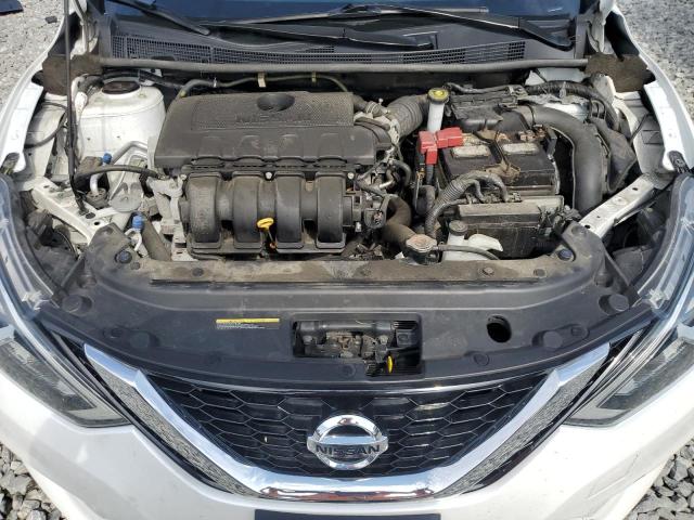 3N1AB7AP7KY456799 - 2019 NISSAN SENTRA S WHITE photo 11
