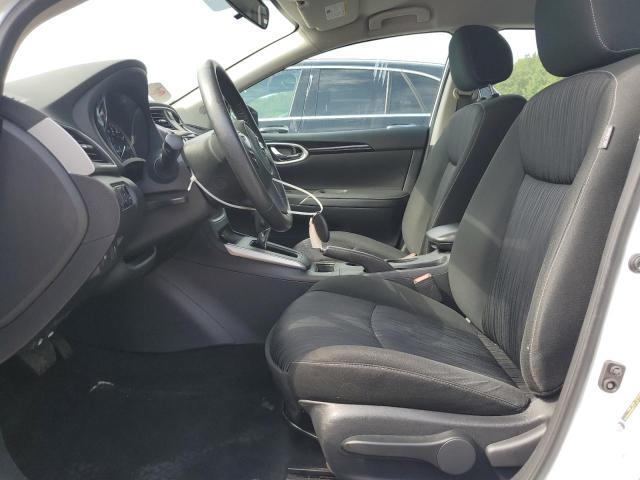 3N1AB7AP7KY456799 - 2019 NISSAN SENTRA S WHITE photo 7