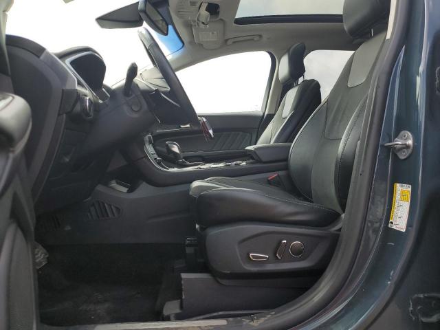 2FMPK4AP1GBB66639 - 2016 FORD EDGE SPORT BLUE photo 7