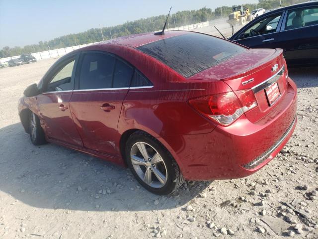 1G1PE5SB7E7215247 - 2014 CHEVROLET CRUZE LT RED photo 2