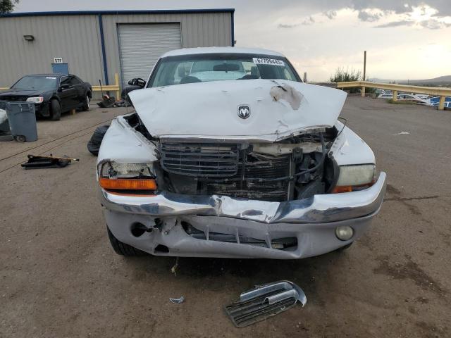 1D7HL48N44S616351 - 2004 DODGE DAKOTA QUAD SLT WHITE photo 5