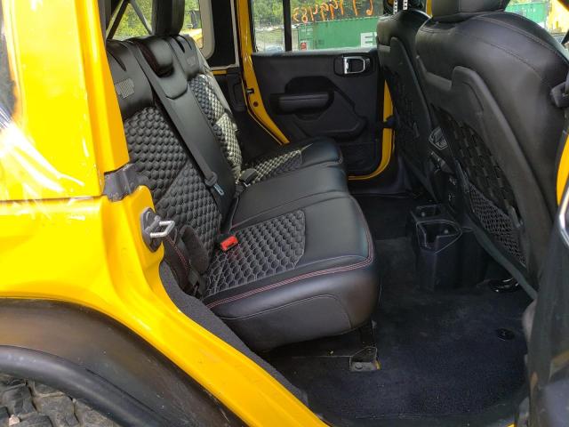 1C4HJXFN4LW158371 - 2020 JEEP WRANGLER RUBICON YELLOW photo 11