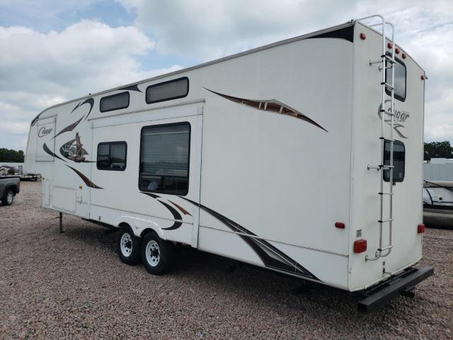 4YDF32424A2500593 - 2010 KEYSTONE 5TH WHEEL WHITE photo 3