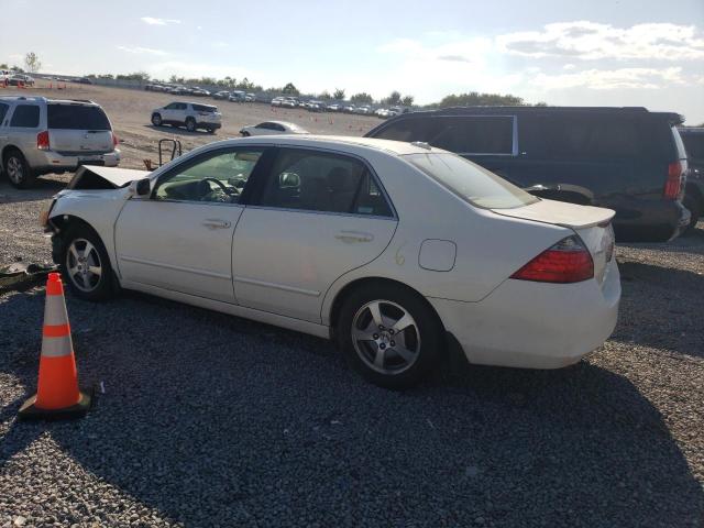 JHMCN36486C002983 - 2006 HONDA ACCORD HYBRID WHITE photo 2