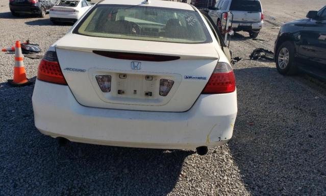 JHMCN36486C002983 - 2006 HONDA ACCORD HYBRID WHITE photo 6