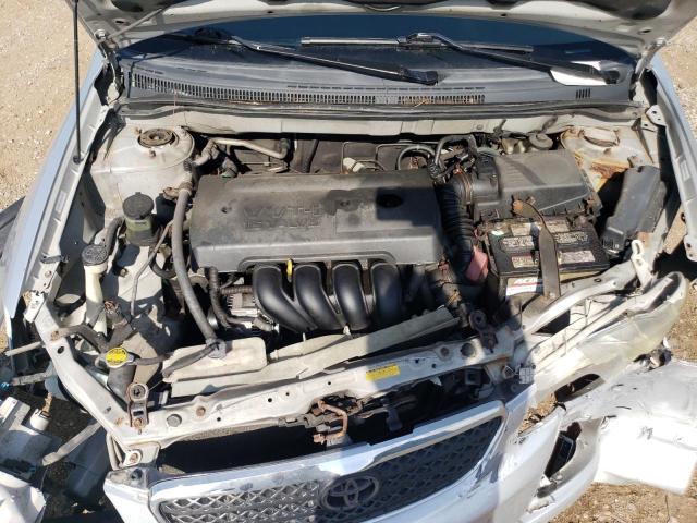 1NXBR32E57Z823711 - 2007 TOYOTA COROLLA CE SILVER photo 11