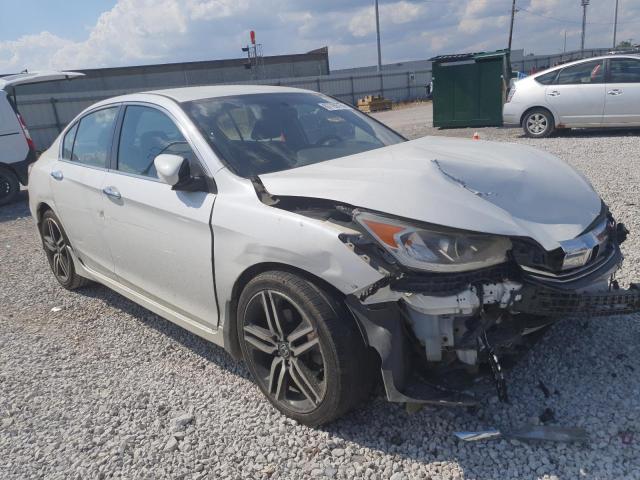 1HGCR2F52GA198149 - 2016 HONDA ACCORD SPORT WHITE photo 4