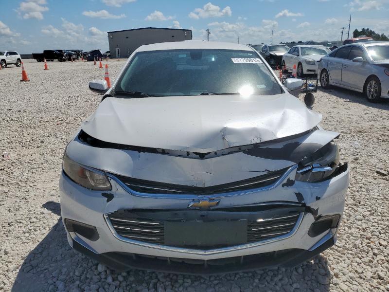 1G1ZE5STXGF175837 - 2016 CHEVROLET MALIBU LT WHITE photo 5