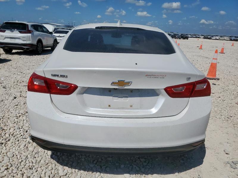 1G1ZE5STXGF175837 - 2016 CHEVROLET MALIBU LT WHITE photo 6