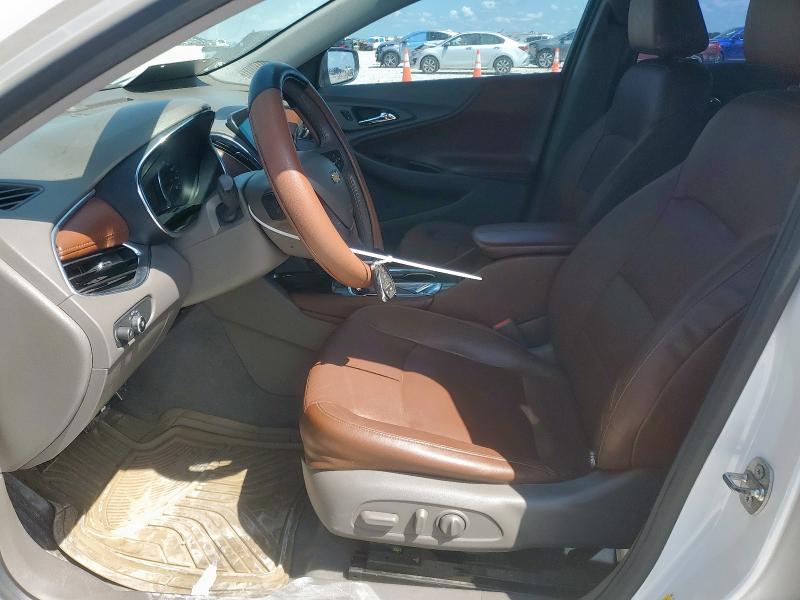 1G1ZE5STXGF175837 - 2016 CHEVROLET MALIBU LT WHITE photo 7