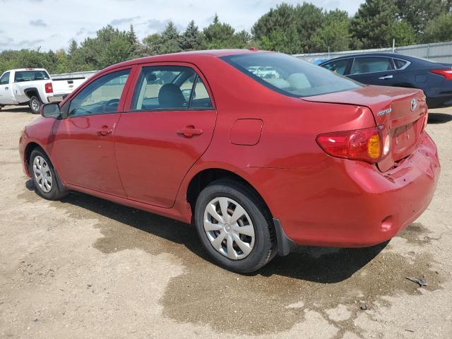 1NXBU4EE3AZ358451 - 2010 TOYOTA COROLLA BASE MAROON photo 2
