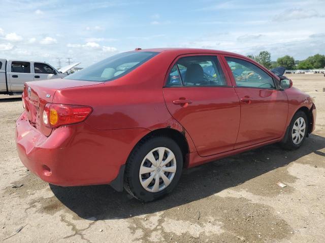 1NXBU4EE3AZ358451 - 2010 TOYOTA COROLLA BASE MAROON photo 3