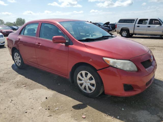 1NXBU4EE3AZ358451 - 2010 TOYOTA COROLLA BASE MAROON photo 4