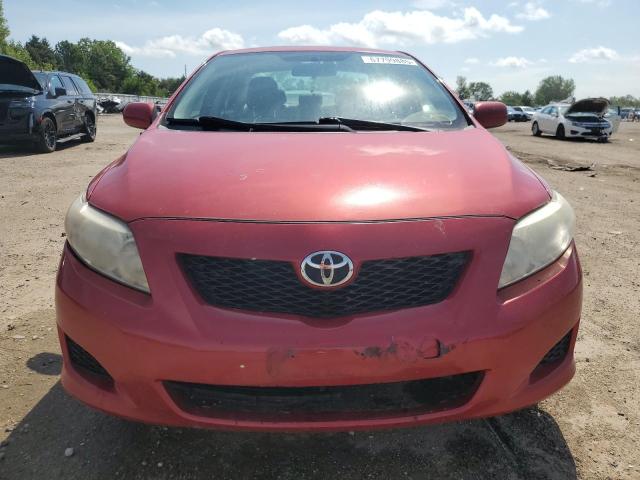 1NXBU4EE3AZ358451 - 2010 TOYOTA COROLLA BASE MAROON photo 5