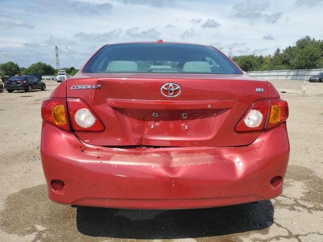 1NXBU4EE3AZ358451 - 2010 TOYOTA COROLLA BASE MAROON photo 6