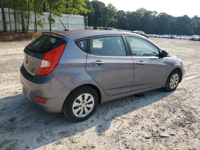 KMHCT5AE6GU273793 - 2016 HYUNDAI ACCENT SE GRAY photo 3