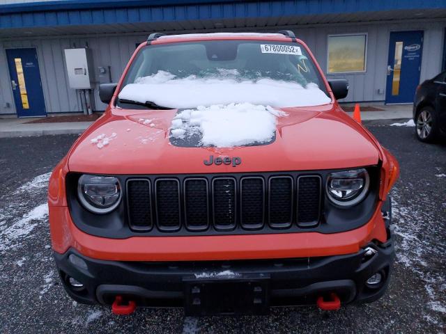 ZACNJDC14MPM14054 - 2021 JEEP RENEGADE TRAILHAWK RED photo 5