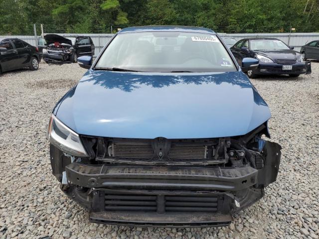 3VWD17AJ2FM232536 - 2015 VOLKSWAGEN JETTA SE BLUE photo 5