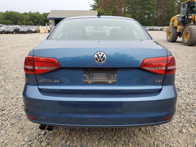 3VWD17AJ2FM232536 - 2015 VOLKSWAGEN JETTA SE BLUE photo 6