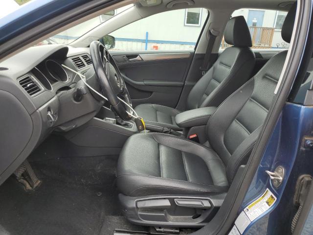 3VWD17AJ2FM232536 - 2015 VOLKSWAGEN JETTA SE BLUE photo 7