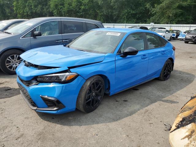 19XFL2H86PE019418 - 2023 HONDA CIVIC SPORT BLUE photo 1