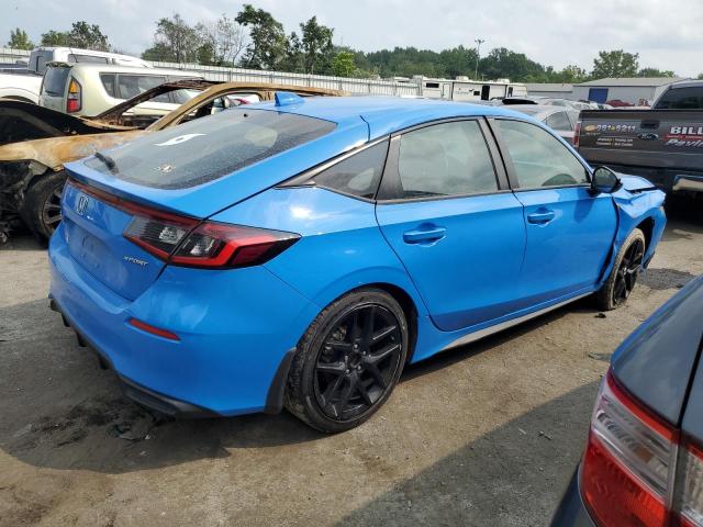 19XFL2H86PE019418 - 2023 HONDA CIVIC SPORT BLUE photo 3
