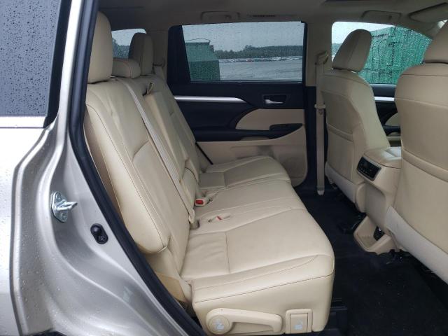 5TDKKRFH3GS142600 - 2016 TOYOTA HIGHLANDER XLE TAN photo 11
