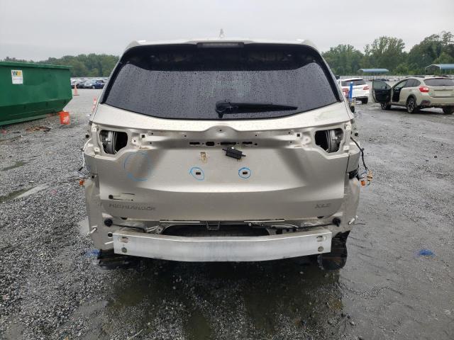 5TDKKRFH3GS142600 - 2016 TOYOTA HIGHLANDER XLE TAN photo 6
