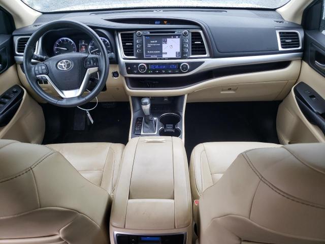 5TDKKRFH3GS142600 - 2016 TOYOTA HIGHLANDER XLE TAN photo 8
