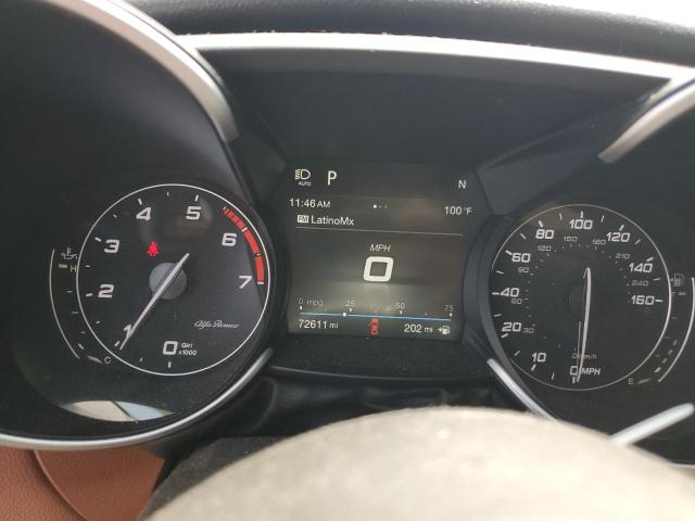 ZARFAMBN9K7612494 - 2019 ALFA ROMEO GIULIA TI Gümüş foto 9