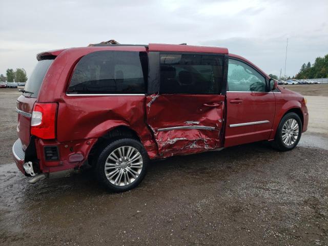 2C4RC1CG9GR101194 - 2016 CHRYSLER TOWN & COU TOURING L RED photo 3