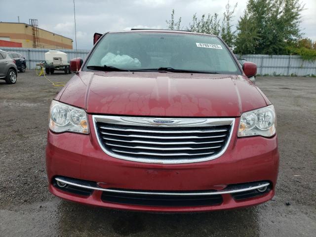 2C4RC1CG9GR101194 - 2016 CHRYSLER TOWN & COU TOURING L RED photo 5