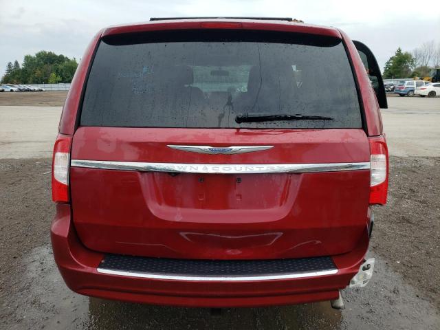2C4RC1CG9GR101194 - 2016 CHRYSLER TOWN & COU TOURING L RED photo 6