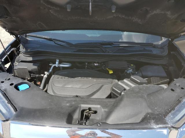 5FNYF7H56NB005092 - 2022 HONDA PASSPORT EXL BLACK photo 12